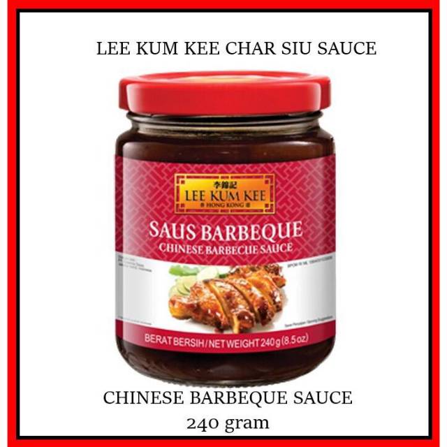 Khas LEE KUM KEE CHAR SIU 240 GRAM | LEE KUM KEE SAUS BBQ 240 GRAM