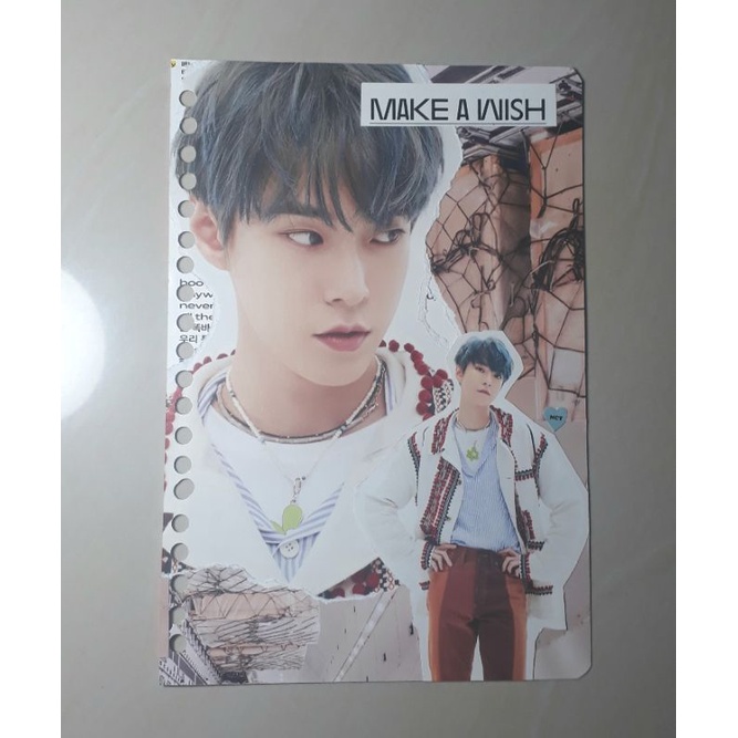 

BINDER ALBUM COLLAGE NCT 2020 DEPARTURE DECO