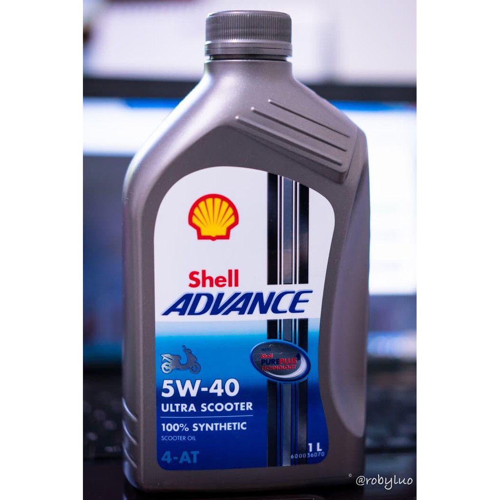 Shell Advance Ultra Scooter 5W-40 1 Liter