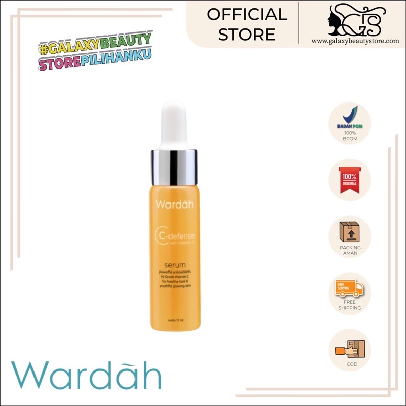 WARDAH C-DEFENSE SERUM 17ML / SERUM C-DEFENSE WARDAH