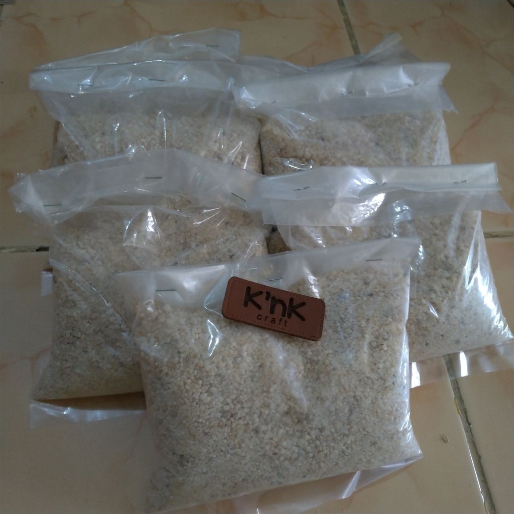 Pasir Silika No 2 Agak Kasar Untuk Aquascape