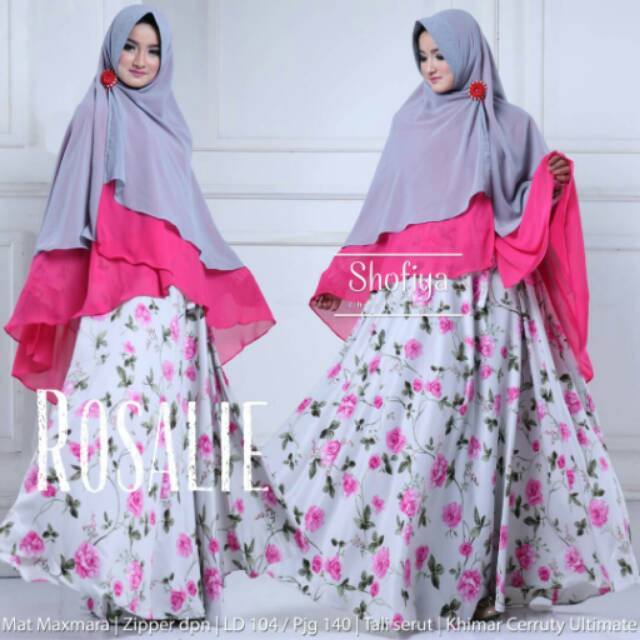 Busana muslimah /hijab syari/baju wanita