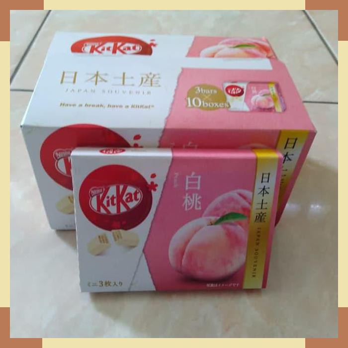 

Kit Kat Peach Melon Grape Wafer Japan Snack Snek Wafer Buah Jepang