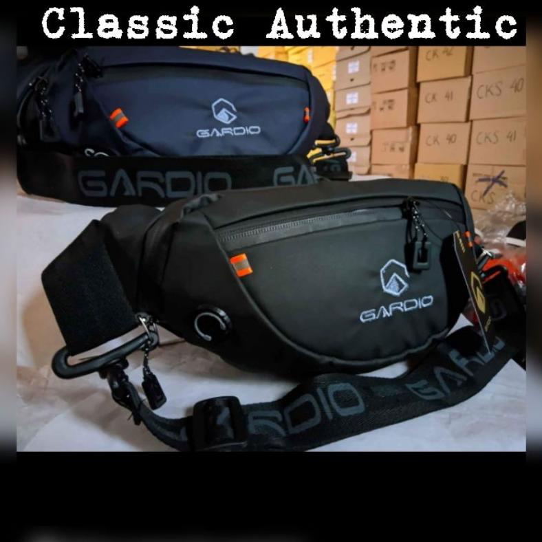 Gardio Tas Selempang Pria Anti Air Distro Original Tali Kew Kew