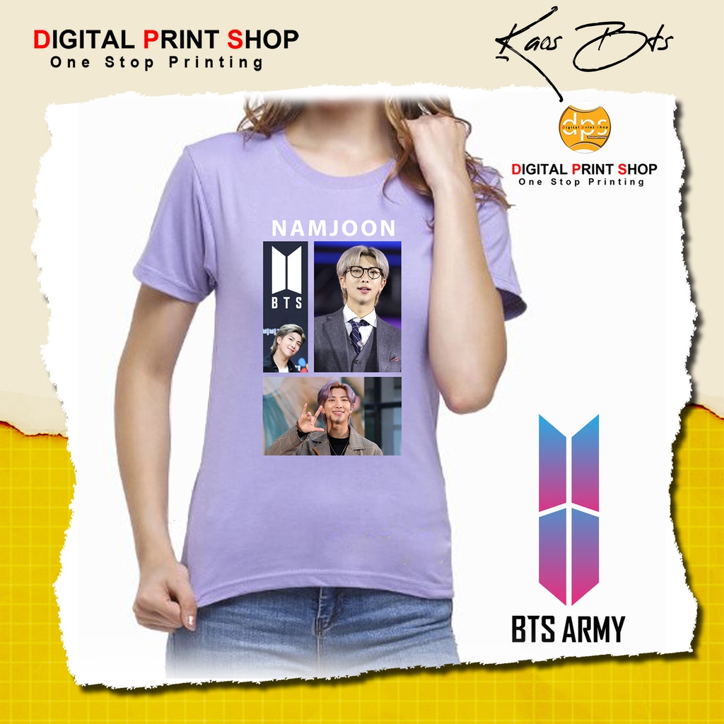 DPS MALANG - T-SHIRT BTS21 /KAOS ARMY/BAJU WANITA KPOP/OOTD BTS/ATASAN KPOP/PART 1 