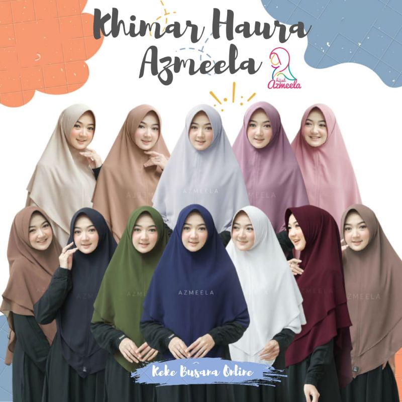 Khimar Haura ~ Azmeela ~