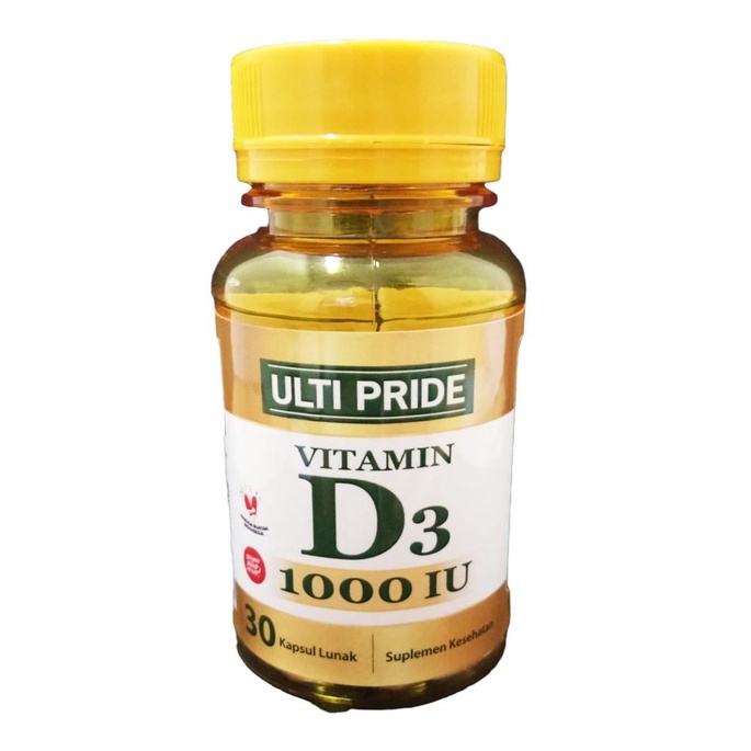 ULTIPRIDE VITAMIN D3 1000 IU ISI 30'S