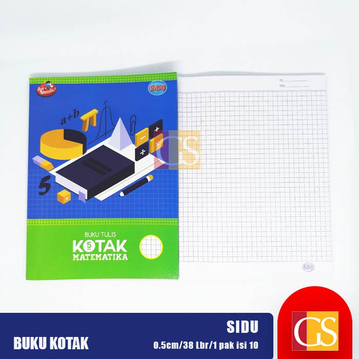 

BUKU STRIMIN / KOTAK KECIL SIDU STM 0,5CM 38 LEMBAR Sinar Dunia