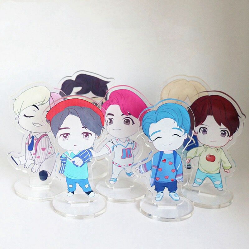 [READY STOCK] JUNGKOOK COOKY BT21 STANDEE ACRYLIC FIGURE HIASAN MEJA COOKY BT21