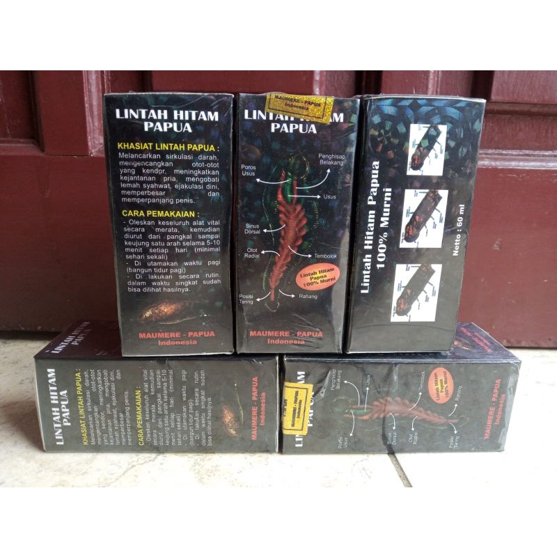 MINYAK LINTAH HITAM PAPUA ORIGINAL