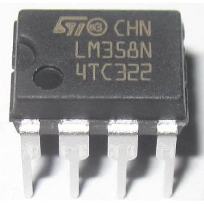 Ini Ic Lm358N Lm358P Lm358 Dip Dual Opamp Ayo Order