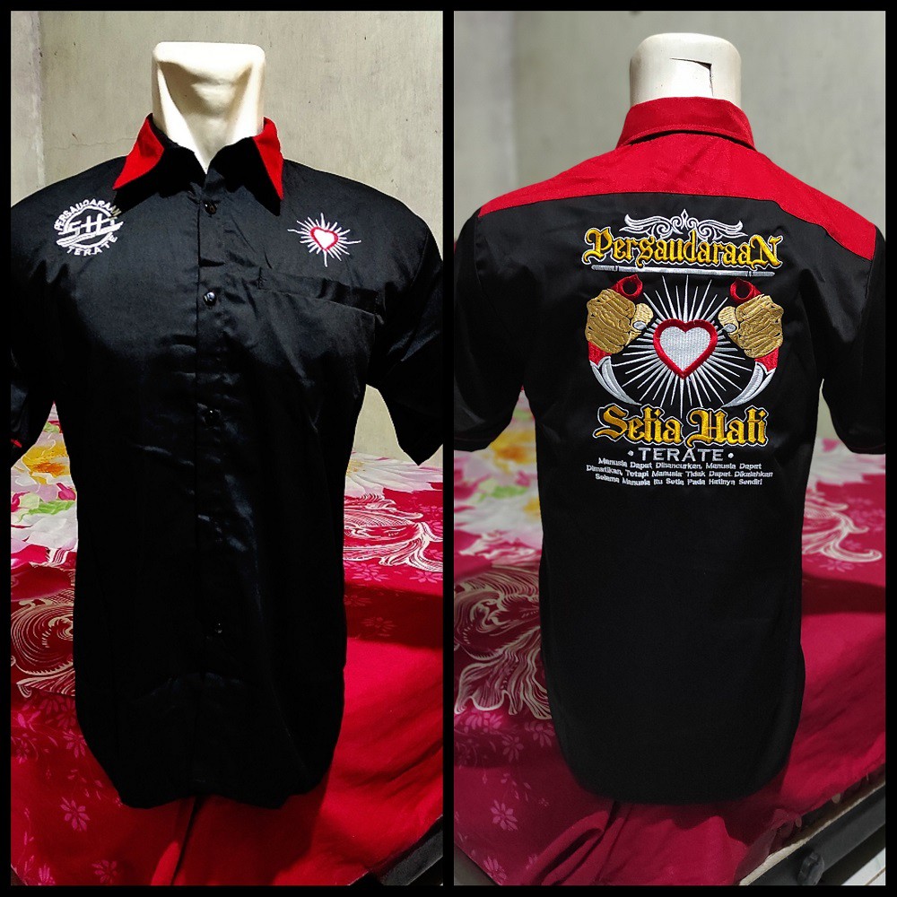 KEMEJA PSHT BORDIR-KEMEJA PSHT TERBARU-KEMEJA PSHT LENGAN PENDEK-HEM PSHT BORDIR-HEM PSHT TERBARU--H