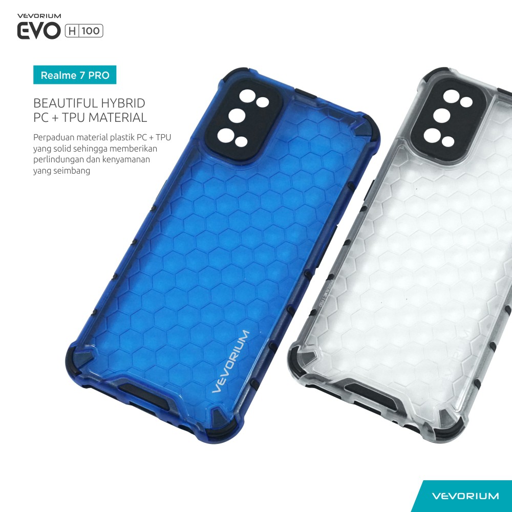 VEVORIUM EVO H100 Realme 7 PRO Hybrid Case Hard Case Softcase Armor