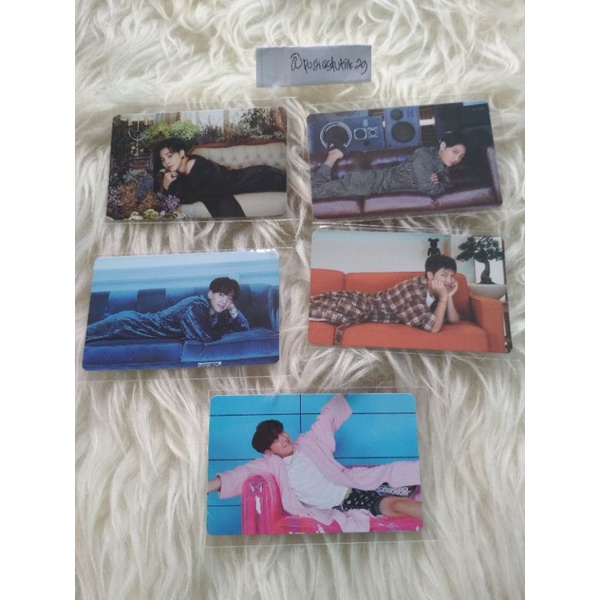 Photocard BE ESSENTIAL EDITION Namjoon,Yoongi, Jhope, Jimin,Jungkook