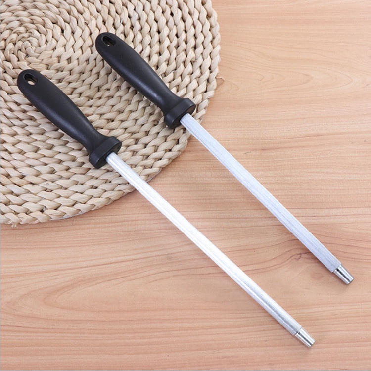 Asahan Pisau Stick Stainless Steel Dapur Knife Sharpener Stick Gagang Pengasahan Stainless Steel TERLARIS TERMURAH