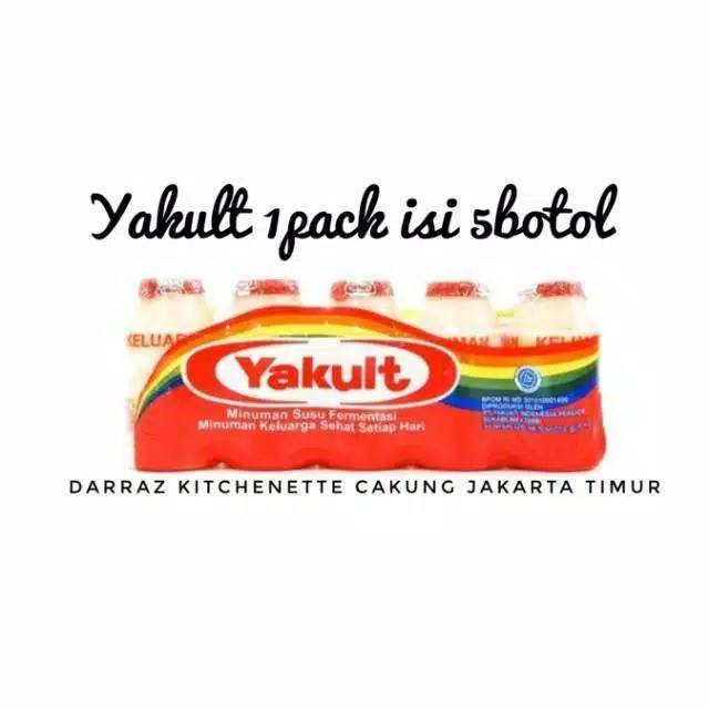 

Yakult 1pack isi 5pcs
