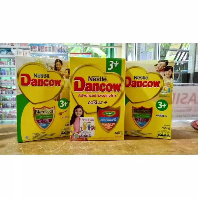 

Dancow 3+ 400gr Vanilla Madu Coklat