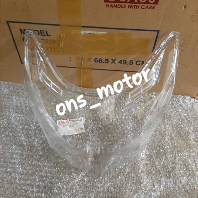 Mika lampu depan XEON karbu xeon lawas