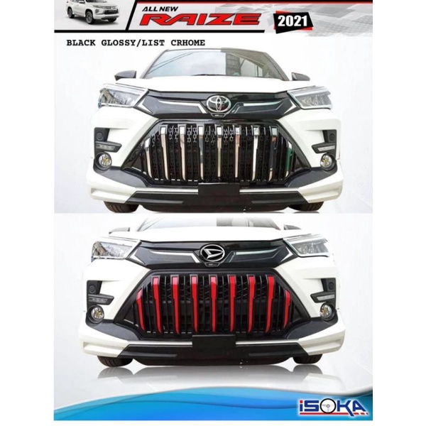 Grill Toyota Raize model Prado
