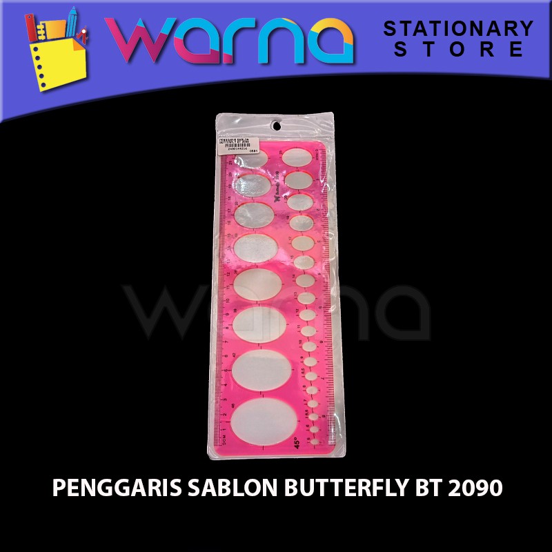 

PENGGARIS SABLON BUTTERFLY BT 2090