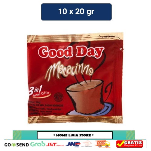 

Good Day Moccacino Kopi 10 x 20 gr