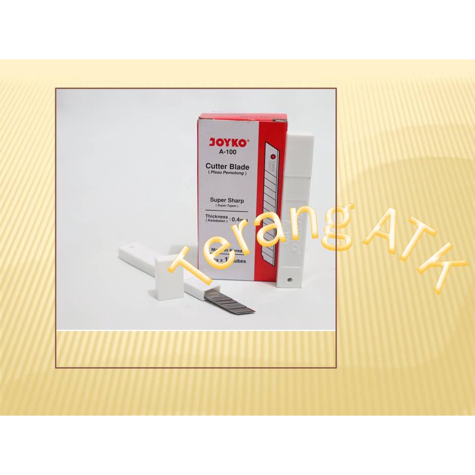 

Isi Cutter Besar L-150 Merek Joyko [Isi 12 Tube]