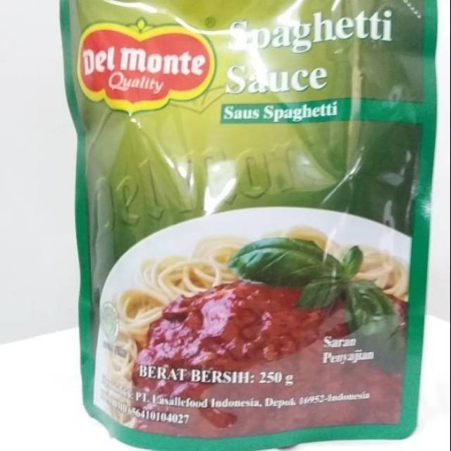 

DELMONTE saus spaghetti 200gr
