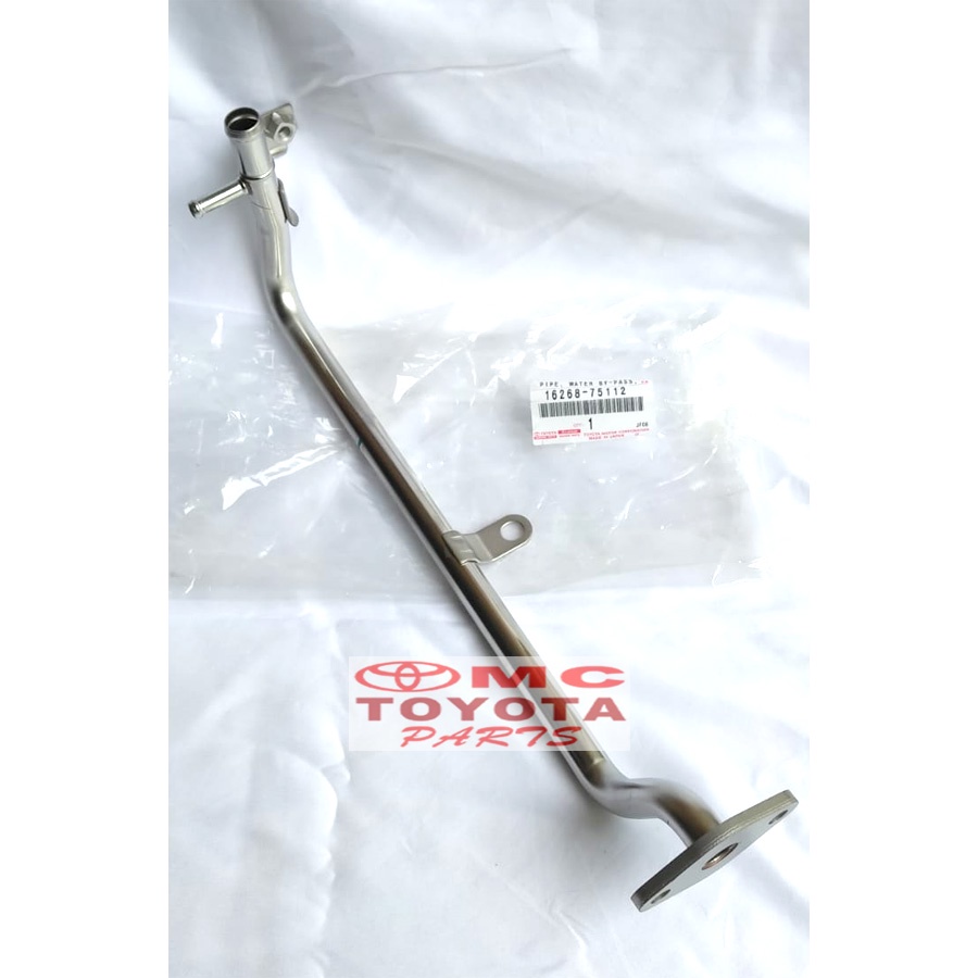 Selang Pipa Pipe Water By Pass Innova Fortuner Hilux Hiace 16268-75112