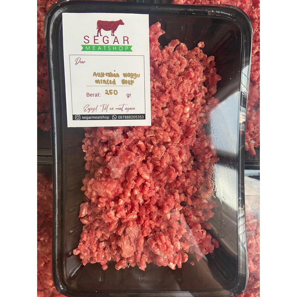 Jual Aus Wagyu Minced Beef Daging Giling Wagyu Shopee Indonesia