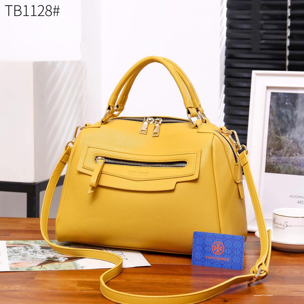 TB Calf Leather GHW Handbag TB1128