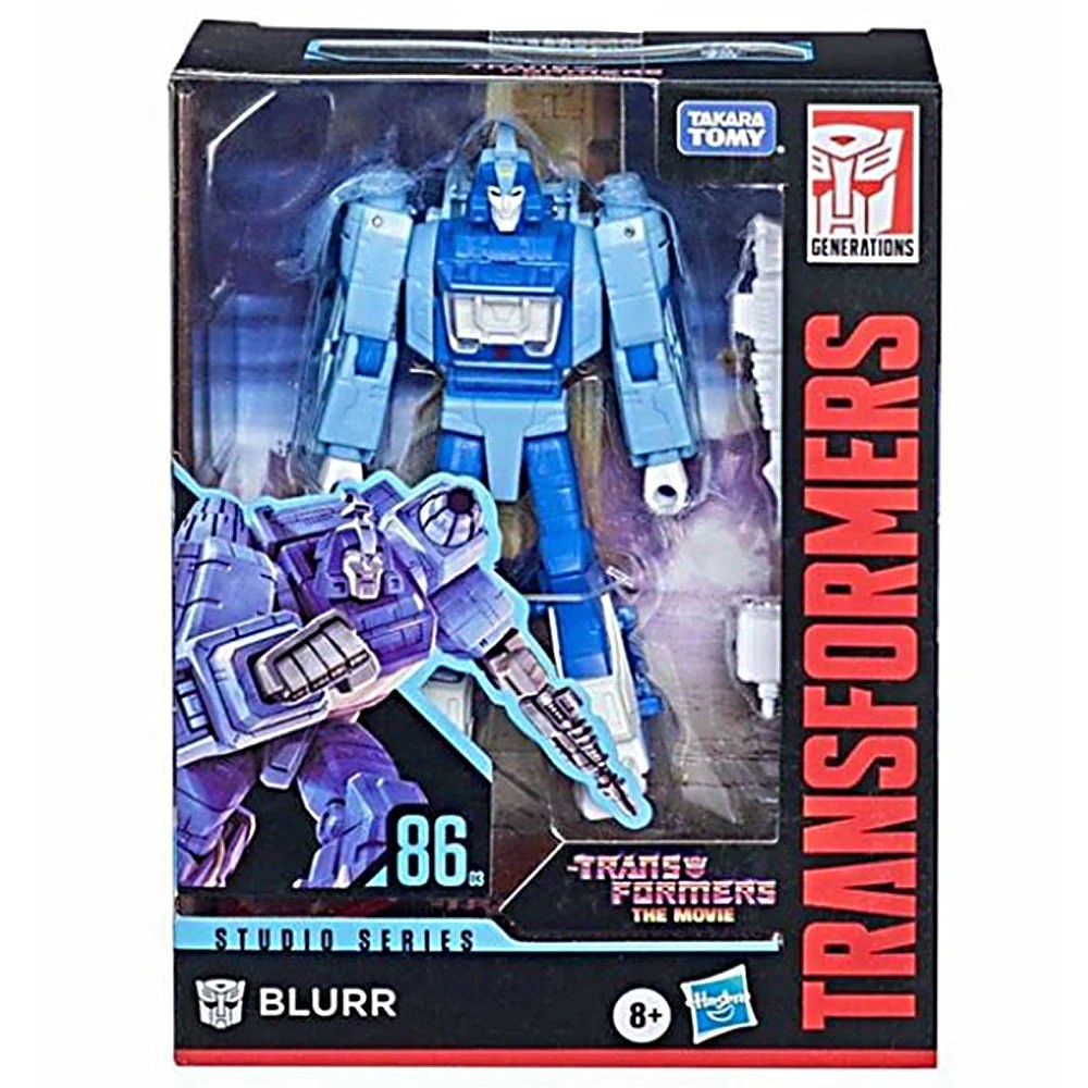 TRANSFORMERS Studio Series 86 The Movie Blurr Figure