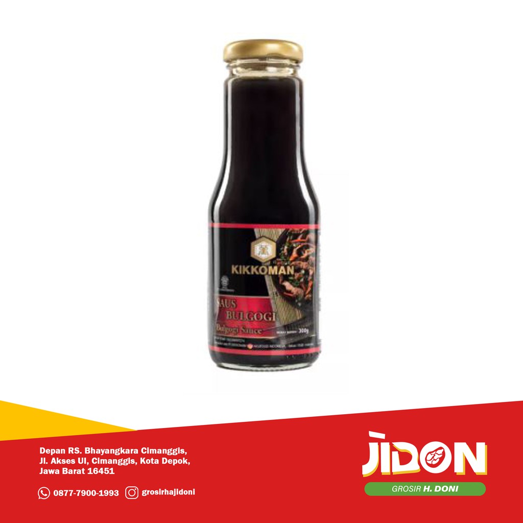 

Kikkoman Bulgogi Sauce HALAL Botol 300 Gr