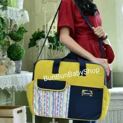 BESAR Snobby Tas Bayi Perlengkapan Baby Baru Lahir Lucu Peralatan Newborn Travelling TPT-1671 murah