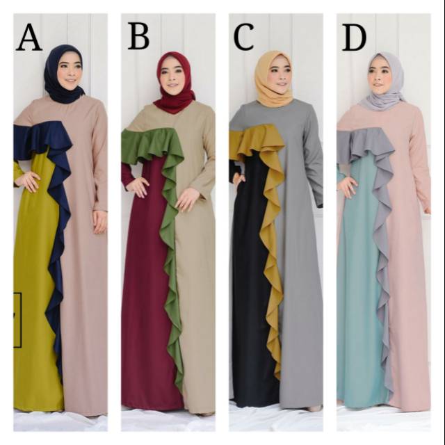 GYUMI DRESS Original Annora gamis pesta aden toyobo