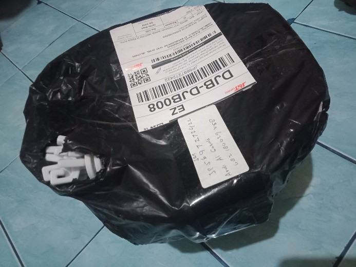 Pot Tanaman / Bunga Gantung 25 Renda Putih