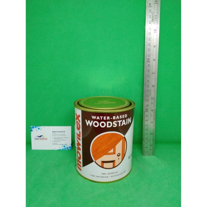 Water-Based Woodstain Mowilex WS-300 OAK 1Kg