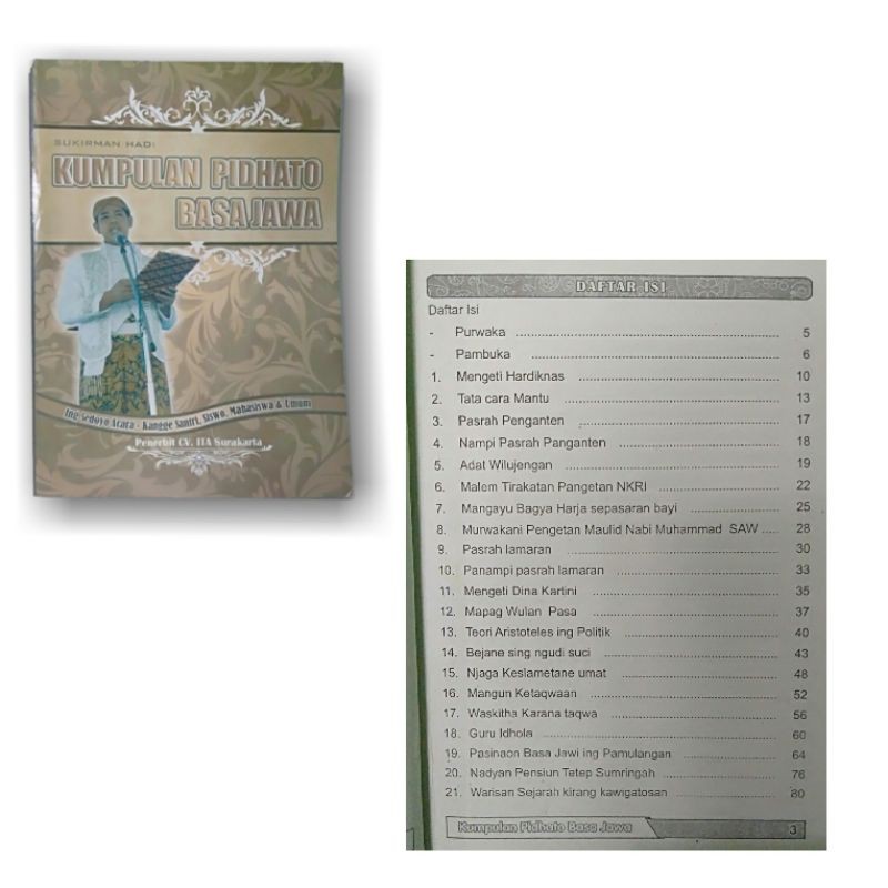 Kumpulan Buku Pidato Bahasa Indonesia Inggris Jawa Dan Khutbah Jum At Shopee Indonesia