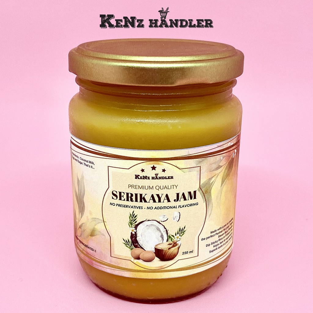 

KeNz Händler SERIKAYA JAM 250ml Homemade-TELOR KUNING AYAM KAMPUNG 100%