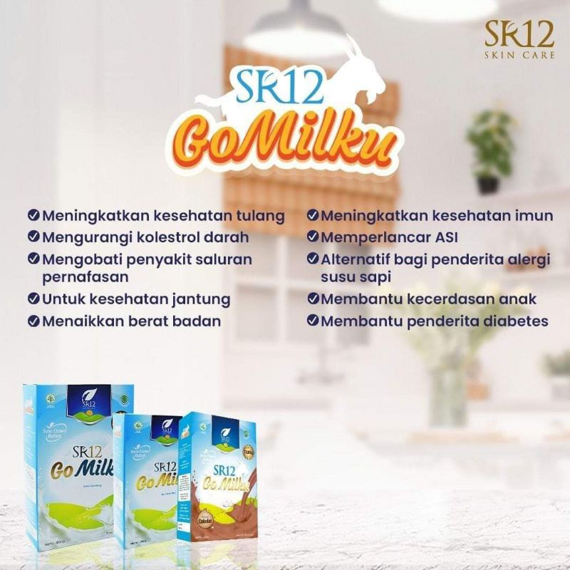 

SUSU KAMBING GOMILKU SR12 / SUSU KUALITAS PREMIUM / GOAT SUSU