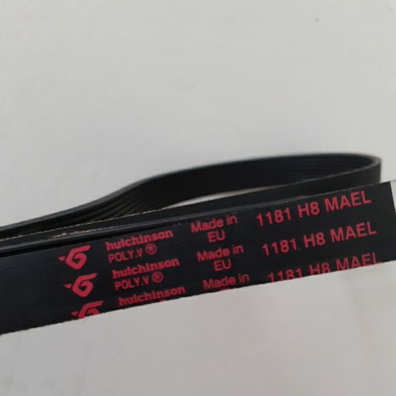 Van belt V belt mesin cuci front loding 1181 H8 original