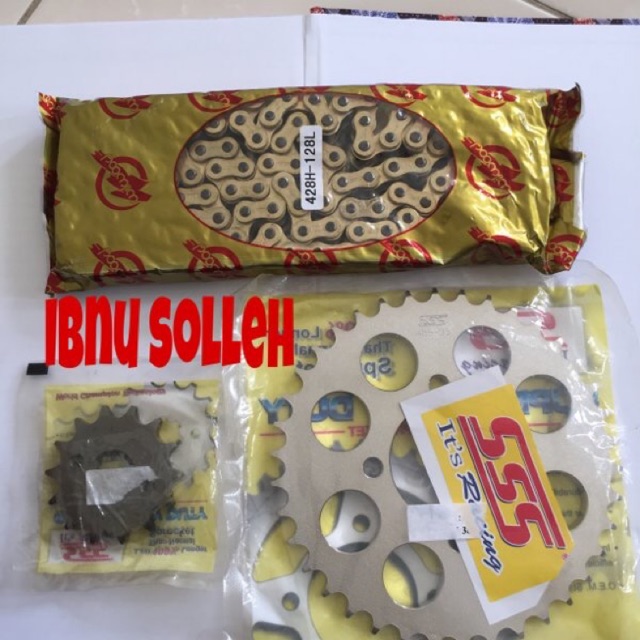 Gear set sss sonic 150 428