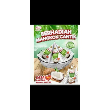 

santan sasa free mangkok cantik