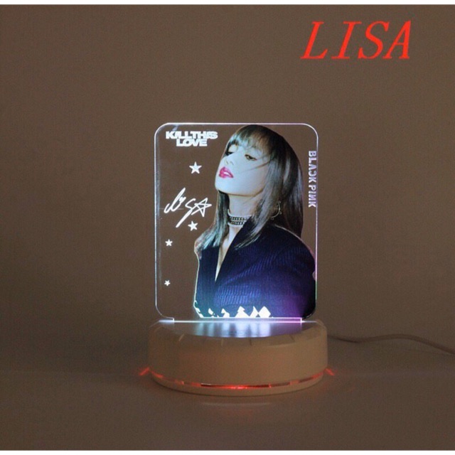 lampu blackpink / lampu kill this love / lampu hias / lampu kpop / lampu jennie / lampu lisa