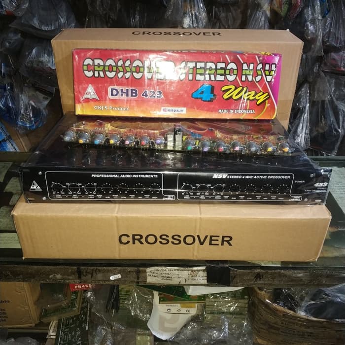 Box plus kit crossover 4way CKJ DHB 423 / paket crossover ckj dhb 423