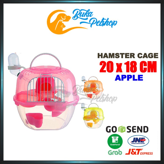 Kandang Hamster APPLE Style 20 x 18cm