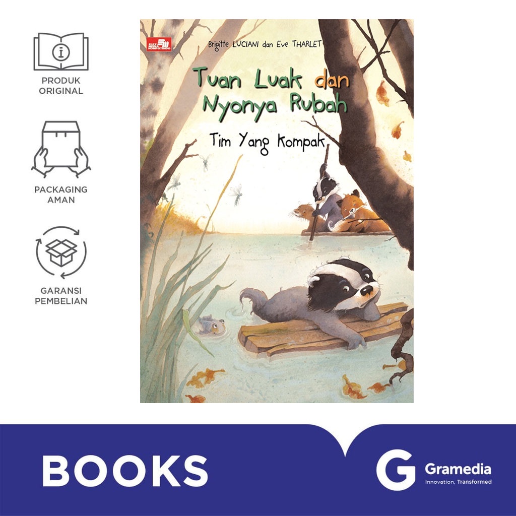 Gramedia Bali - Tuan Luak dan Nyonya Rubah - Tim Yang Kompak