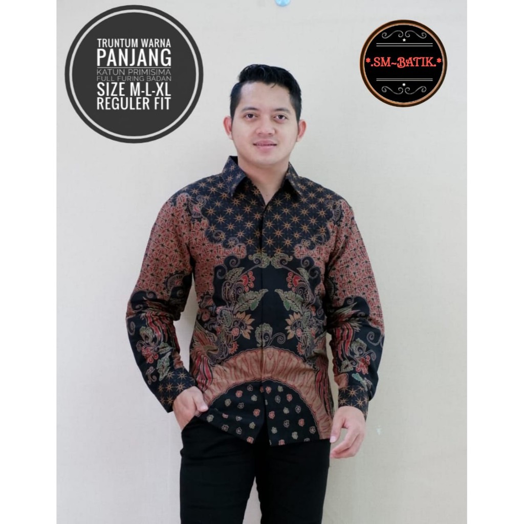 TRUNTUM WARNA SM BATIKSOLOAMANAH BAJU KEMEJA BATIK SOLO PRIA LENGAN PANJANG PENDEK LAPIS FURING ATASAN PREMIUM MODERN PEKSI WARNA 5 PERMATA HITAM PRABA PRADANA PRASTOWO PROBOSETO RAJASWA SEJAGAD SEKARTAJI SEMAR PUTIH SUKET SEGORO TRUNTUM IRENG UWER UNGU