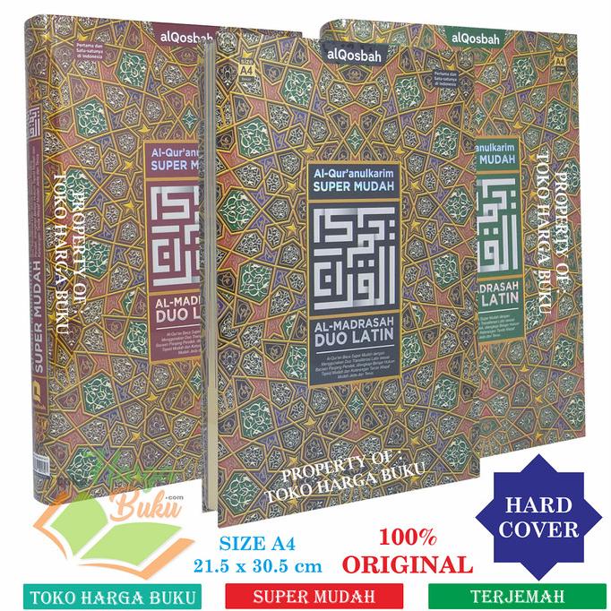 

Al-Quran Al-Madrasah Duo Latin A4 HC Tajwid Terjemah Tanda Waqaf Star Seller Termurah