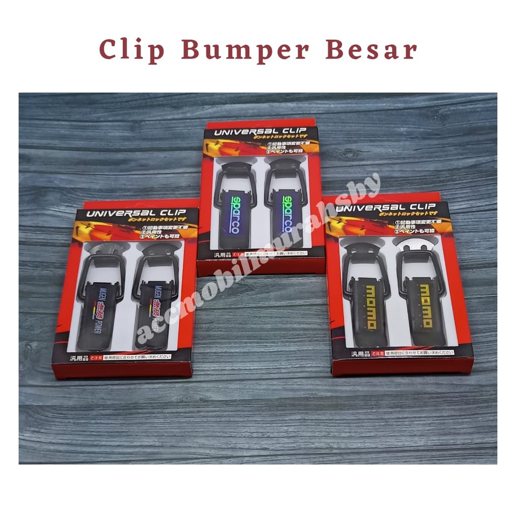 Universal Klip Large Clip Bumper Quick Release Klip Bemper Mobil Besar