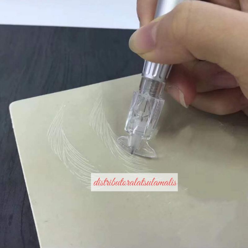 Kulit latihan TANPA TINTA utk sulam alis